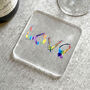 Personalised Childs Writing Printed Coaster, thumbnail 4 of 7