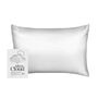 Silver Cloud Satin Pillowcase Infused With Silver Ions, thumbnail 1 of 4
