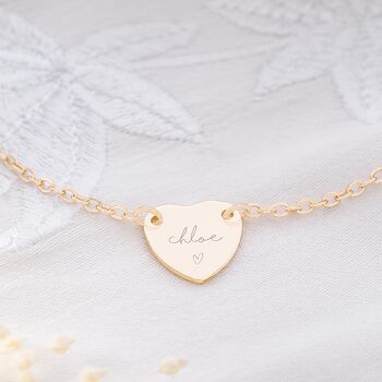 Name And Illustration Heart Personalised Bracelet, 4 of 11