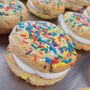 Vegan Vanilla Funfetti Cookie Sandwich – Birthday Cake, thumbnail 1 of 4