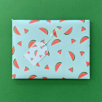 Luxury Watermelon Wrapping Paper/Gift Wrap, 5 of 10