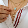 Turquoise Gemstone Layering Necklace Set, thumbnail 3 of 5