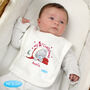 Personalised Me To You My 1st Christmas Bib, thumbnail 1 of 3