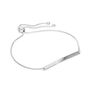 Sterling Silver Bracelet With Curved Engravable Bar, thumbnail 11 of 11