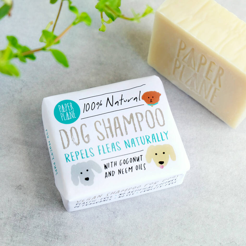 100% Natural Vegan Solid Dog Shampoo Bar, 1 of 7