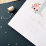 Personalised Floral Initial New Baby Print, thumbnail 5 of 7