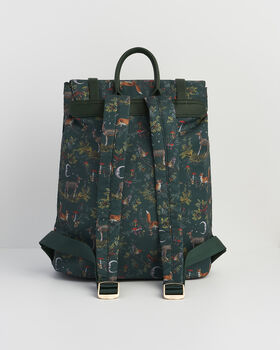 Into The Woods Green Buckle Medium Backpack, 6 of 8