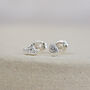 Sterling Silver Mismatch Mini Studs, thumbnail 4 of 9