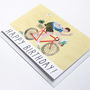 Bike Birthday Card, thumbnail 3 of 3
