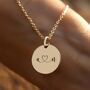 Personalised Disc Name Necklace, thumbnail 6 of 10