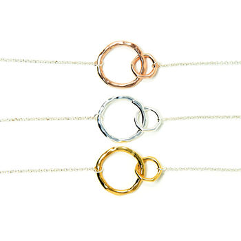 Duo Circle Necklace, 3 of 6