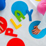 Colourful Personalised Lego Compatible Wall Letters, thumbnail 2 of 7