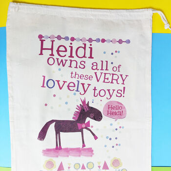 Personalised Really Big Toy Sack, 7 of 8