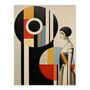 Bauhaus Beauty Stylish Abstract Modern Wall Art Print, thumbnail 6 of 6