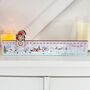 Personalised Advent Christmas Slider Village Design Keepsake, thumbnail 1 of 4