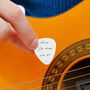 Personalised 'I'll Always Pick You' Guitar Plectrum, thumbnail 2 of 6