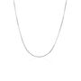 Six Beads Chain Necklace In Sterling Silver Gold Plated, thumbnail 4 of 4