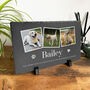 Personalised Pet Photo Slate With Stand 30 X 20cm, thumbnail 4 of 6