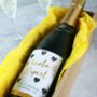 First 1st Anniversary Personalised Sparkling Wine Gift, thumbnail 4 of 5