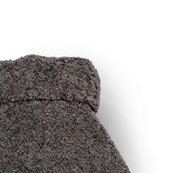 Graphite Fleece Hot Water Bottle, 3 of 6