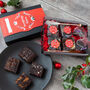 Christmas Vegan Brownies Afternoon Tea For Two Gift Box, thumbnail 3 of 4