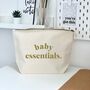 Baby Essentials Zipped Storage Baby Bag, thumbnail 2 of 4