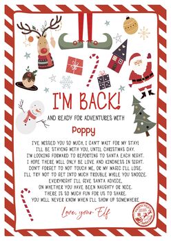Personalised Naughty Elf Gift, 4 of 8