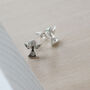 Sterling Silver Angel Earrings, thumbnail 1 of 2