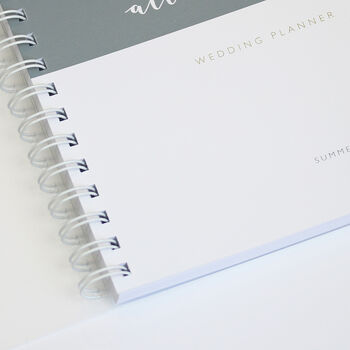 Personalised Flower Wedding Planner Handbook, 8 of 9