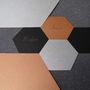 Hexagon Leather Placemat, thumbnail 3 of 4
