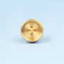 G Decor Luxury Solid Brass Button Door Knobs, thumbnail 5 of 5