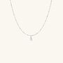 Sterling Silver Mini Zodiac Pendant Necklace, thumbnail 3 of 6