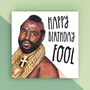 Happy Birthday Fool A Team Birthday Card, thumbnail 1 of 3