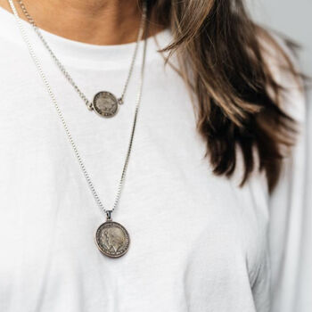 The Lorna Dutch Coin Necklace, 2 of 5