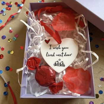 Personalised I Wish You Lived Next Door” Gift Set, 10 of 11