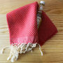 Colourful Hand Woven Cotton Hamam Hand Towel, thumbnail 9 of 12