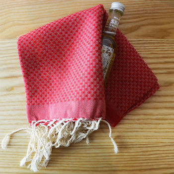 Colourful Hand Woven Cotton Hamam Hand Towel, 9 of 12