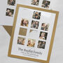 Personalised Family Memories Oak Photo Frame, thumbnail 2 of 2