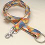 Martingale Collar In Abstract Print. Available Lead, thumbnail 5 of 8