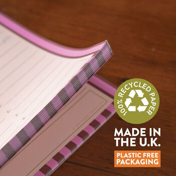 Daily Planner Pad A5 | Berry Stripe, 5 of 5