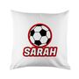 Personalised Football Cushion Cover, thumbnail 3 of 3