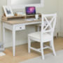 Ridley Grey Desk Dressing Table, thumbnail 3 of 5
