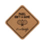 Square Cork Coaster 'Padel Isn't A Game, It's A Lifestyle' | Homeware | Tableware | Padel | Racket Sport, thumbnail 2 of 2