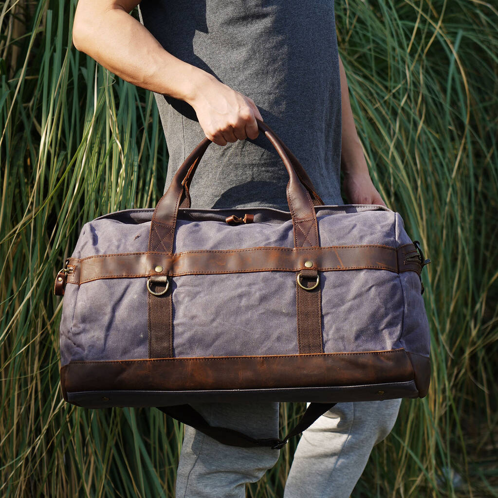 large canvas holdall