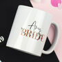 Personalised Bride Floral Mug Gift, thumbnail 2 of 2