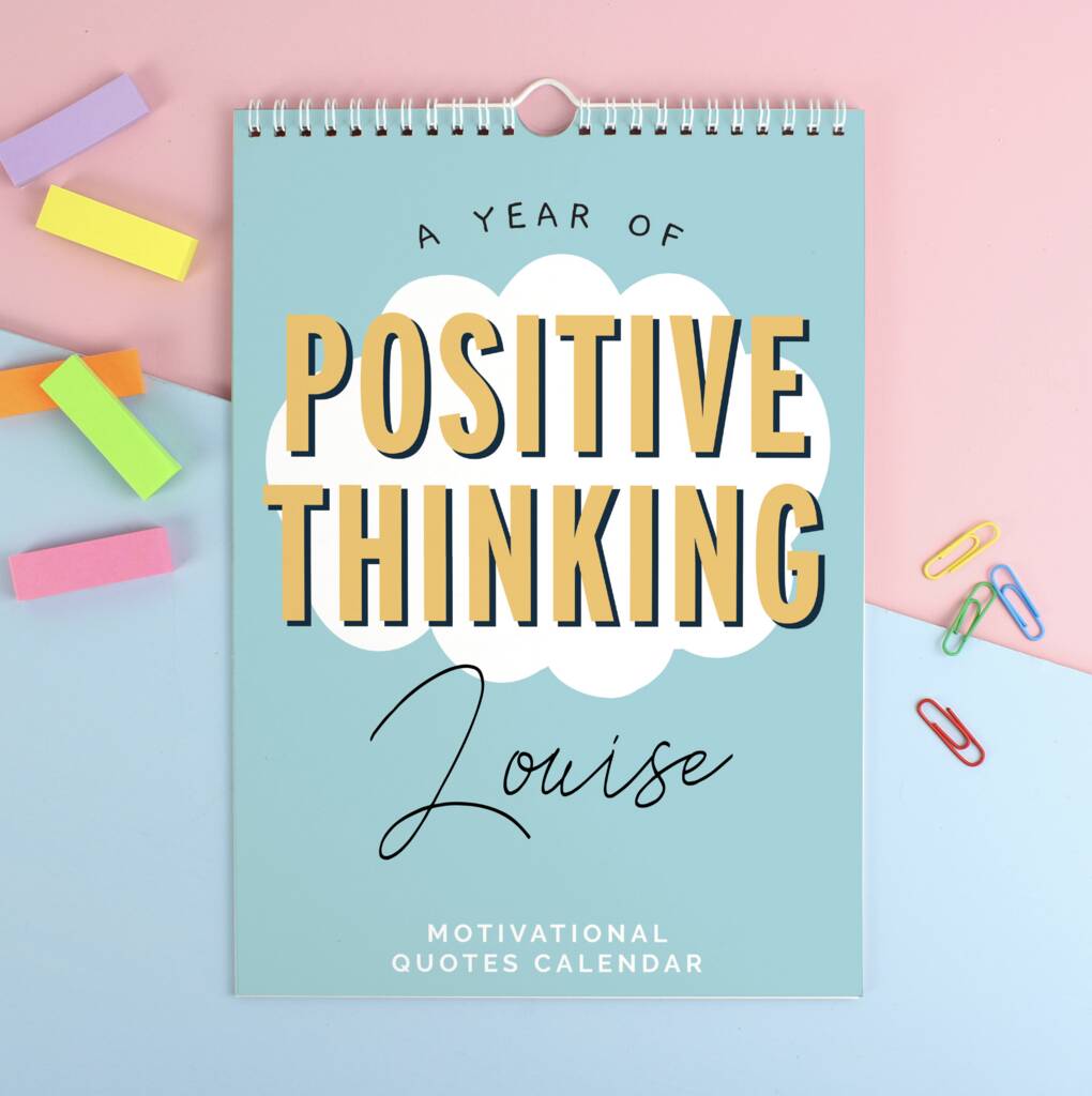 Personalised Motivational Quotes Calendar, 1 of 7