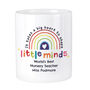 Personalised 'It Takes A Big Heart To Shape Little Minds' Teacher Desk Pen Pot, thumbnail 5 of 5