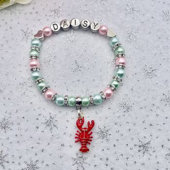 Personalised Lobster Name Bracelet For Him Or Her, 5 of 10