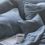 Parisian Blue Bed Linen Set, thumbnail 2 of 4