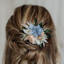 Lark Wildflower Wedding Dried Flower Hair Comb, thumbnail 1 of 3